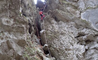 倉沢谷の崖探索