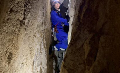 大沢の熊穴練習ケイビング